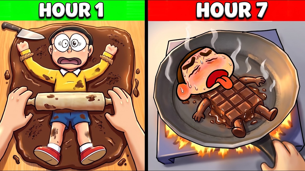 Shinchan and Nobita Got Cooked! 😰