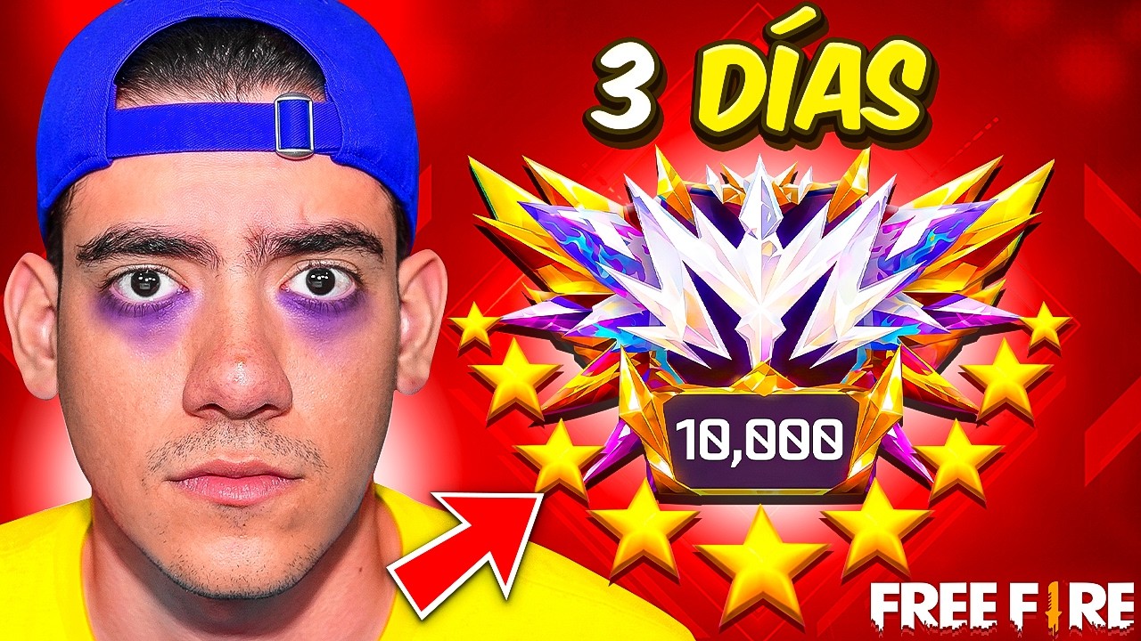 NO DUERMO HASTA LLEGAR A GRAN MAESTRO EN FREE FIRE !! 🔴 - TheDonato