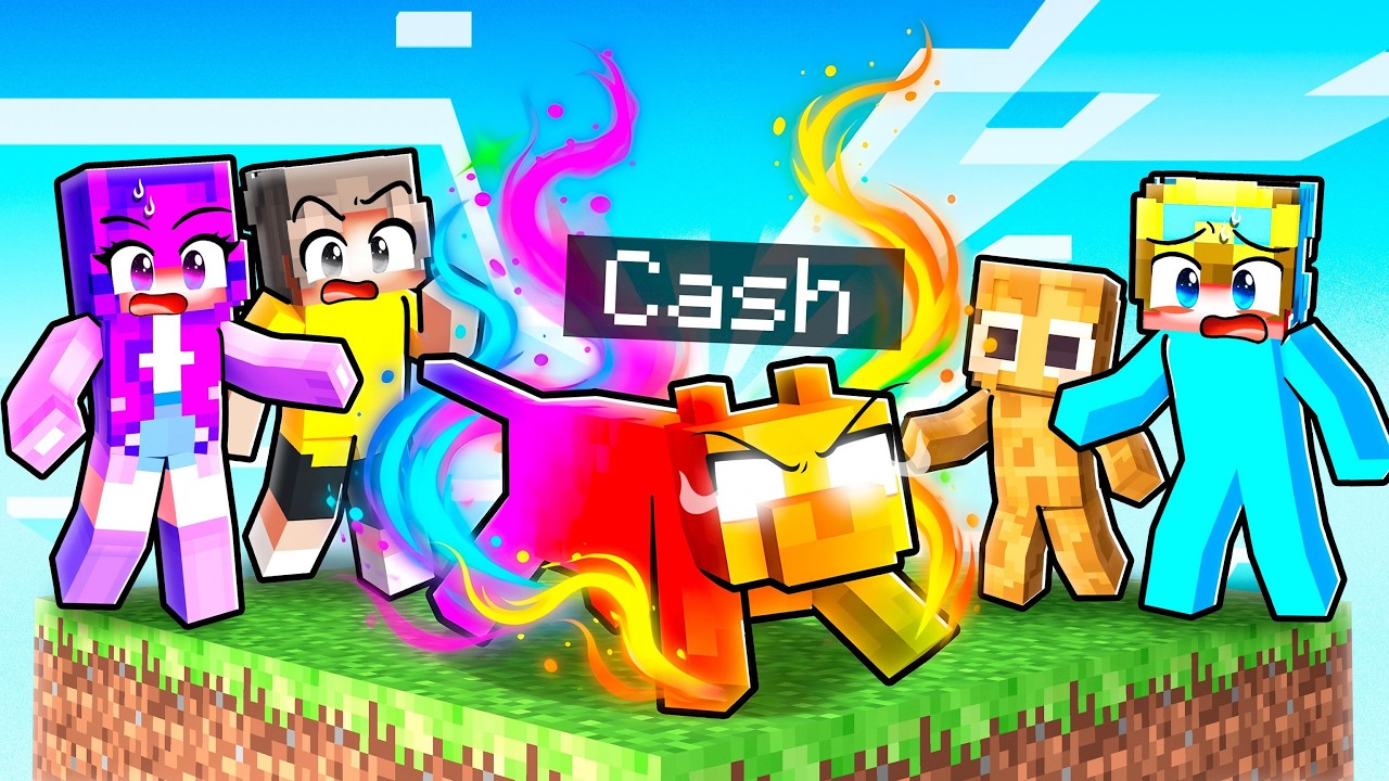 I Pretended to be an OP CAT on ONE CHUNK!