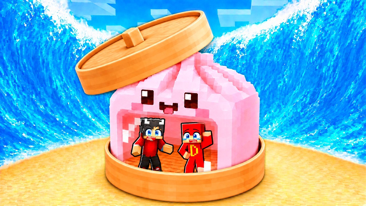 Kan Vi Overleve En TSUNAMI I En SQUISHY I Minecraft?