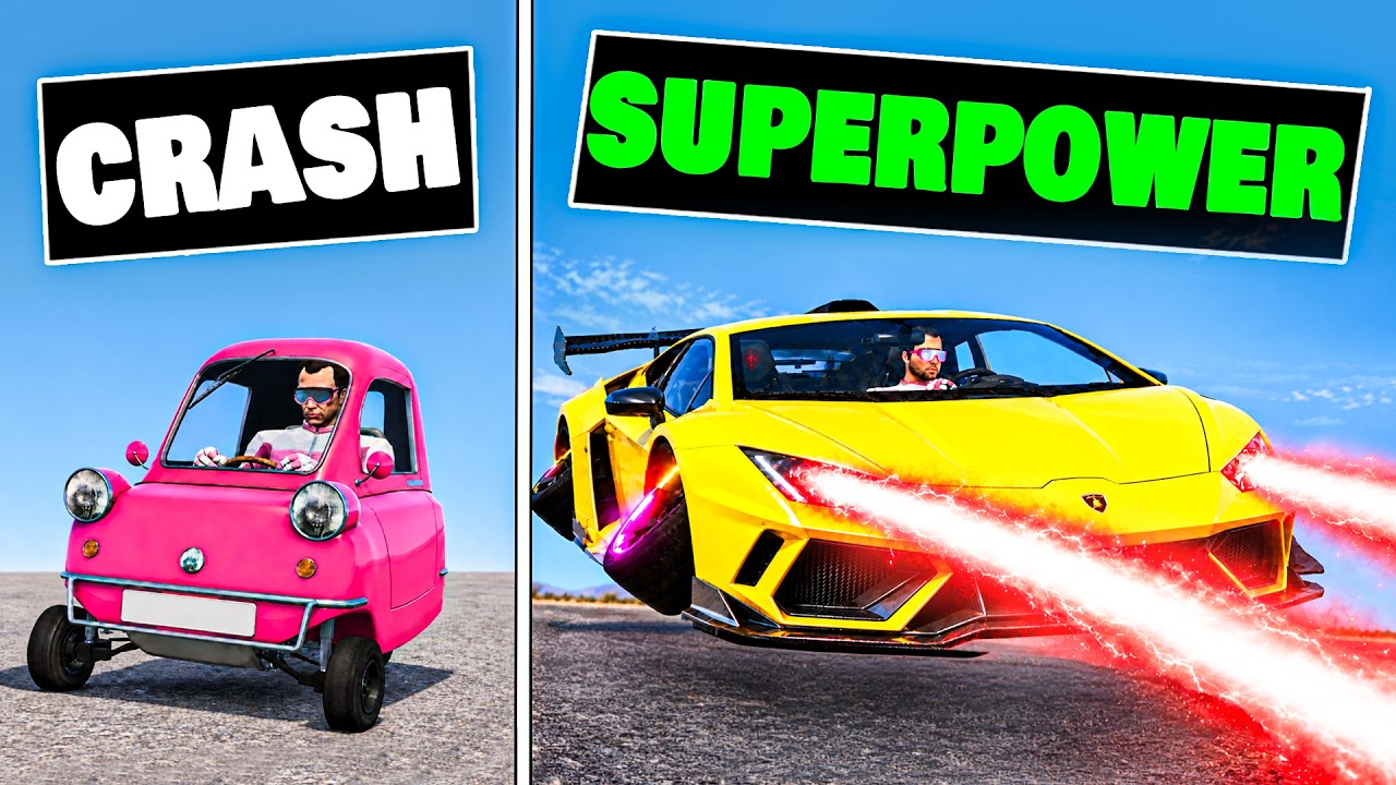 Every Time I Crash, My Car Gets Superpowers in GTA 5