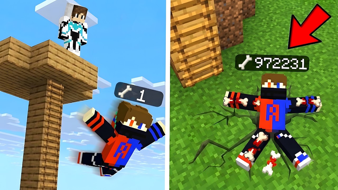We Broke EVERY SINGLE BONE in Minecraft